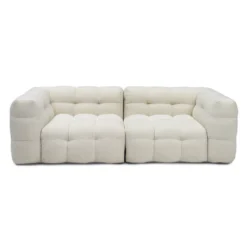 Cream 3-sits soffa