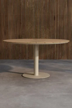 Croft Runda Matbord Ø120 Beige