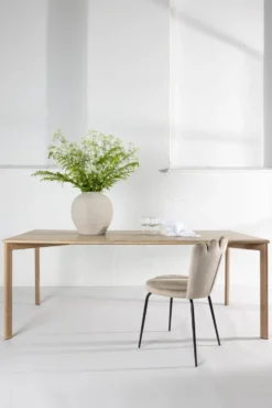 Damon Rektangulära Matbord 200 x 90 Whitewash
