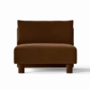 Dase Center Rich Velvet – Brun Soffa
