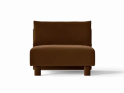 Dase Center Rich Velvet – Brun Soffa