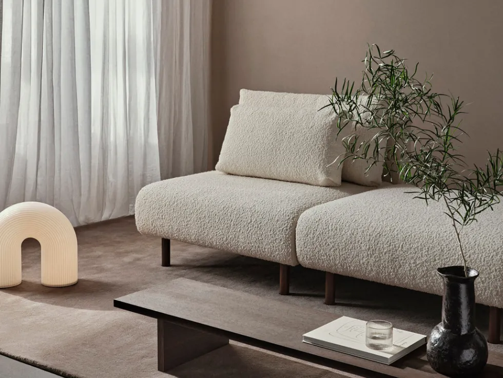Dase Centre Nordic Bouclé – Benvit Soffa