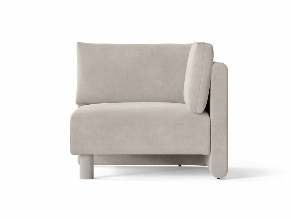 Dase Corner Cotton L – Natural Soffa
