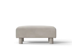 Dase Ottoman Cotton L – Natural Fotpall