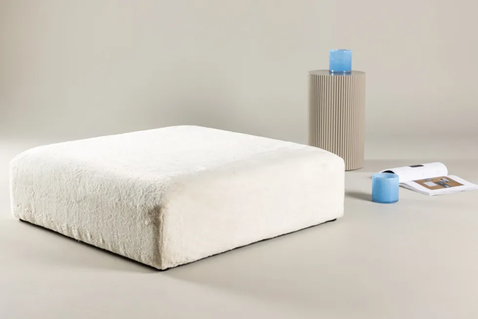 Davie Puff 100 x 30 x 100 Beige