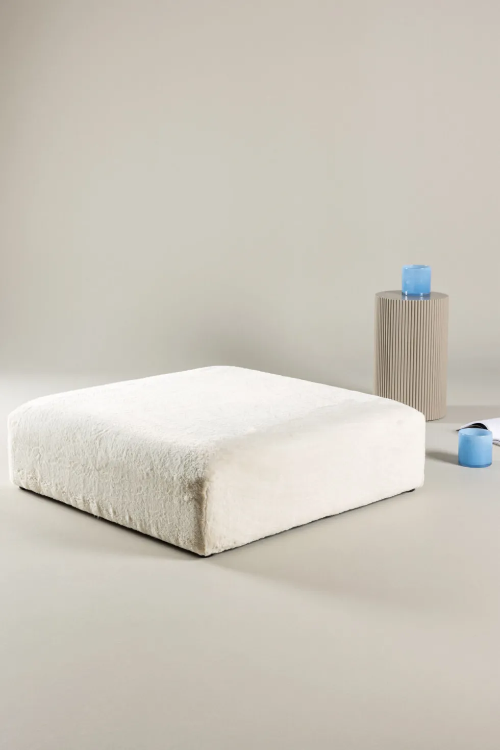 Davie Puff 100 x 30 x 100 Beige