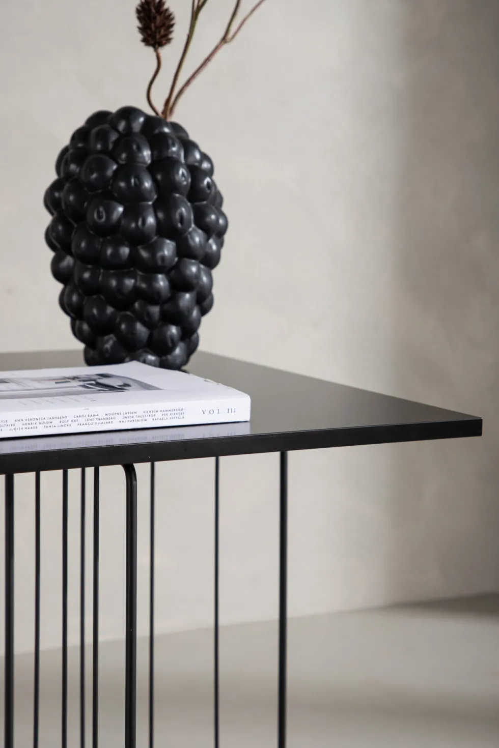 Dayton Soffbord 60 x 60 Black