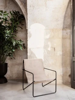Desert Lounge Chair Svart Stomme
