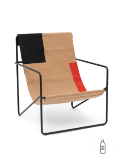 Desert Lounge Chair Svart Stomme