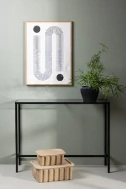 Dipp Sidobord 100 x 30 Black