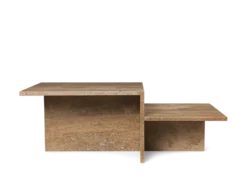 Distinct soffbord – mörkbrun travertin