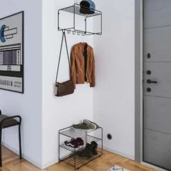 Downtown shoe shelf