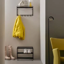 Downtown shoe shelf