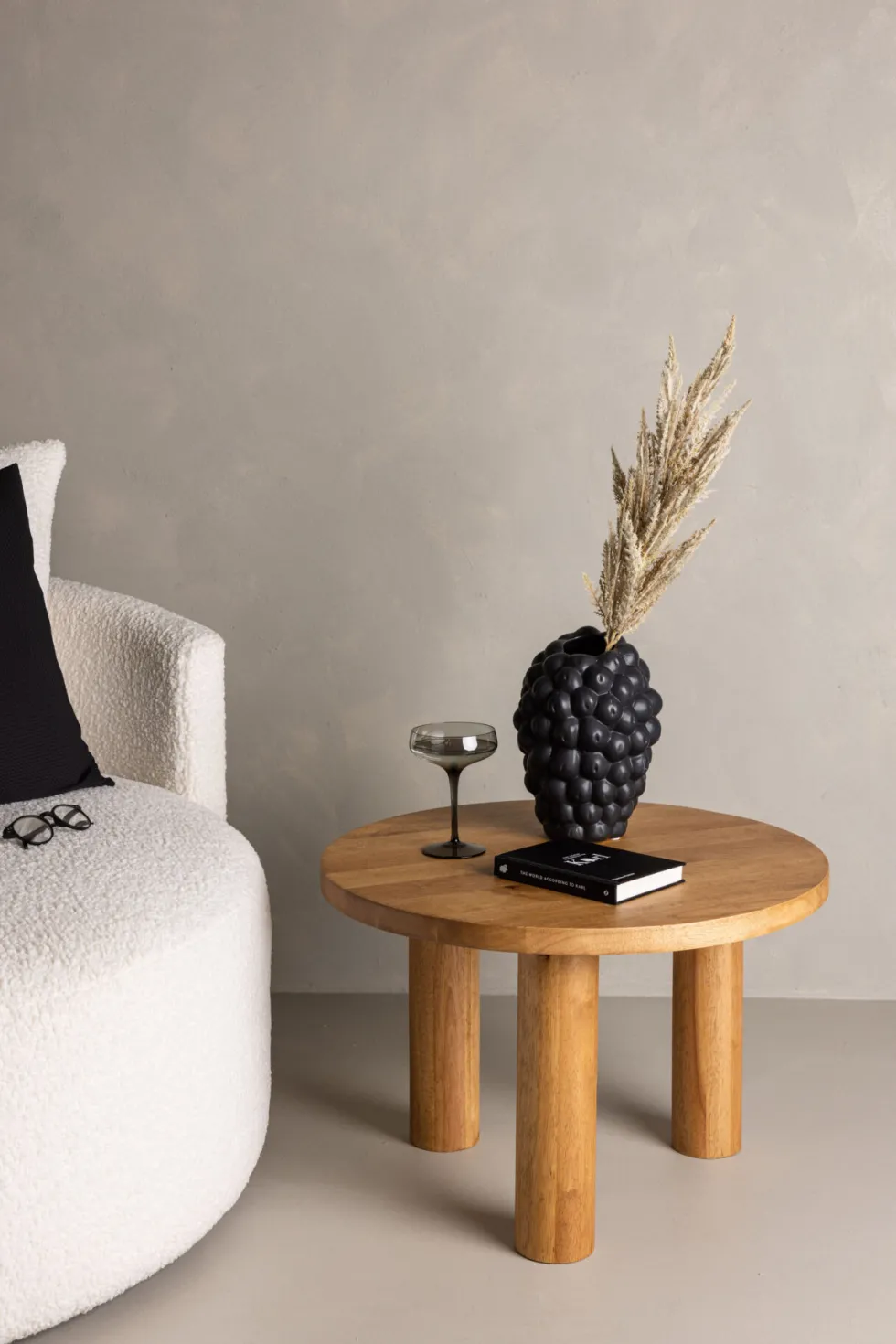 Duxbury Soffbord ⌀60 Brown
