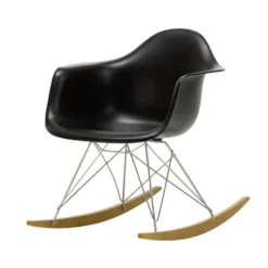 Eames RAR Rocking chair gungstol deep black