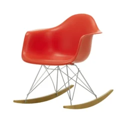 Eames RAR Rocking chair gungstol deep black