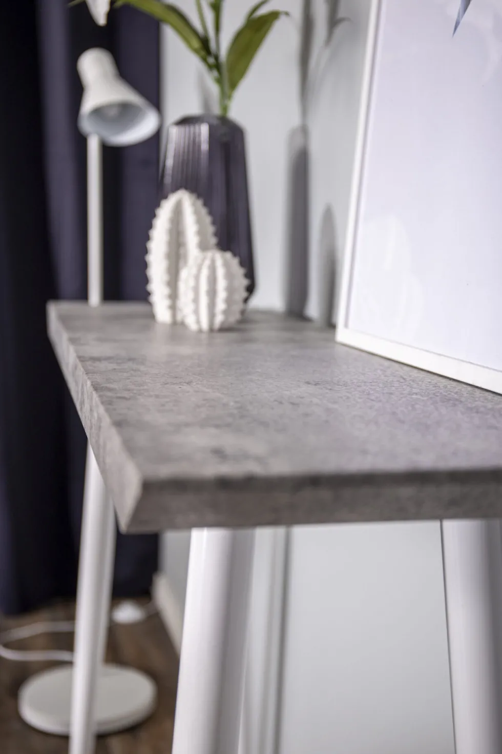 Edge Sidobord 110 x 30 White