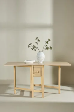 Edward Rektangulära Matbord 30 x 80 Whitewash