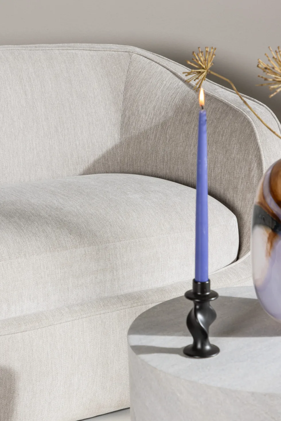 Elio 3-sits soffor Light Grey