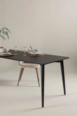 Ellis Rektangulära Matbord 230 x 85 Black