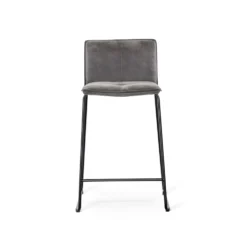 ELVIS barstol MF Nilla beige/ben svart metall