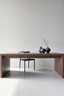 Evone Rektangulära Matbord 200 × 100 Mocca