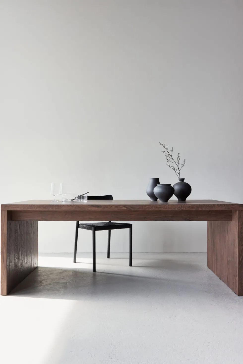 Evone Rektangulära Matbord 200 × 100 Mocca