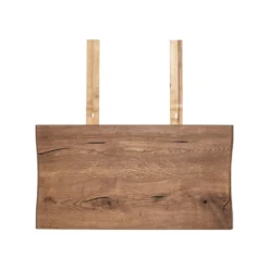 EXXET matbord 210 cm oljad ek, svart utställda ben