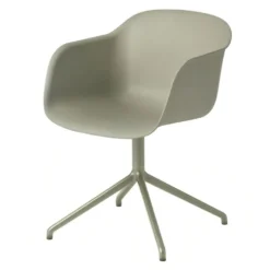 Fiber armchair swivel base