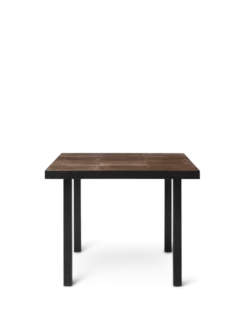 Flod Café Bord-Mocka/Svart