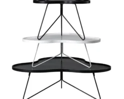 Flower Mono Soffbord – Rökoljad Ekfanér