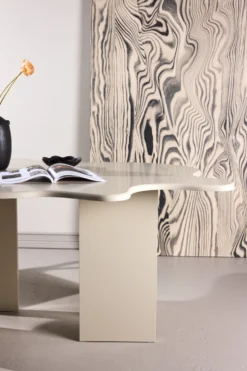 Flower Ovala Matbord 190 x 123 Beige