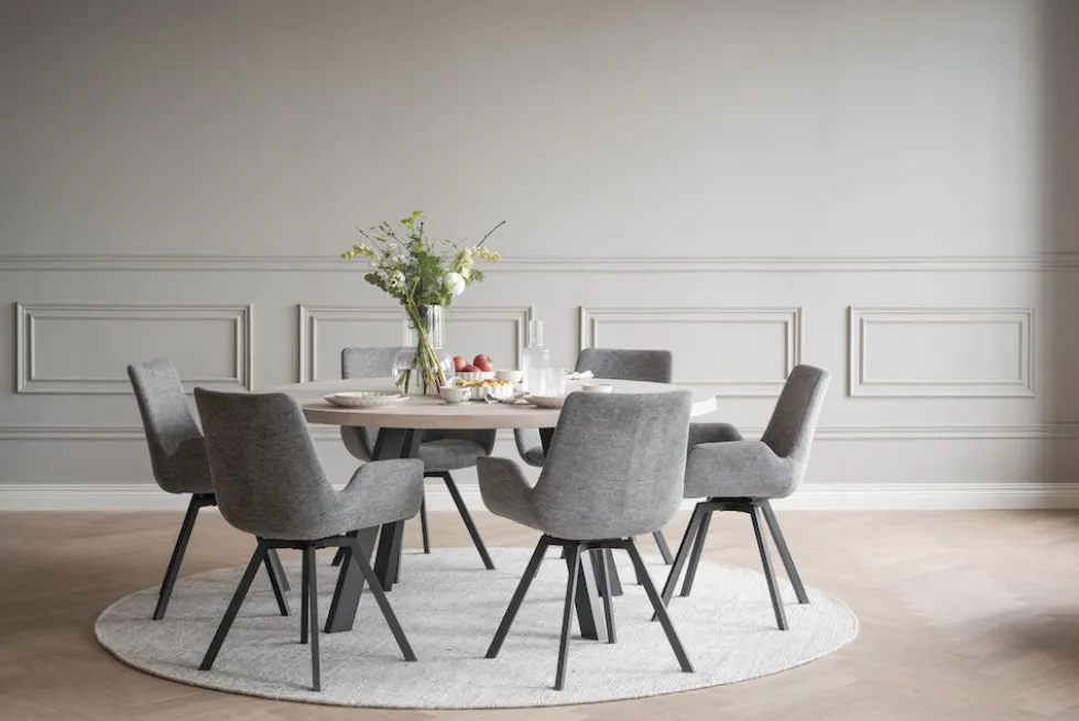 Fred matbord runt 160