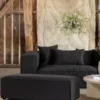 Gillholmen Puff 60 x 37 x 112 Black