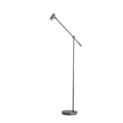 Golvlampa Cato höjd 100-133,9cm oxid dimbar