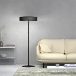 Golvlampa Grain L mattsvart