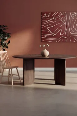Graos Runda Matbord Ø180 Mocca