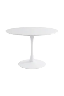 Hamden Runda Matbord 110×75 White