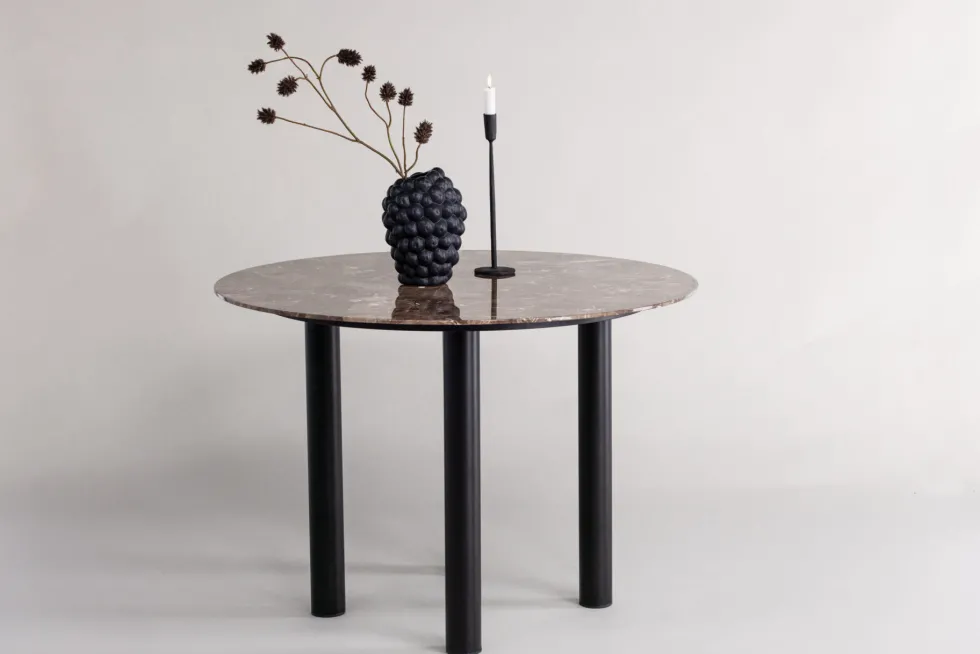 Havsten Runda Matbord ⌀106 Black