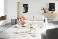 Hobart soffbord runt Ø90
