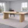 Humle Rektangulära Matbord 200 × 100 Nature