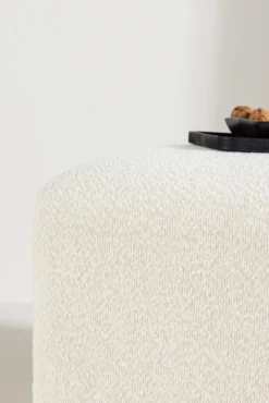 Ivy Ottoman 70 x 45 x 100 White