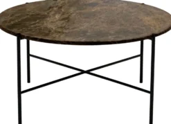 IWO – Runt soffbord Marmor Ø80 cm