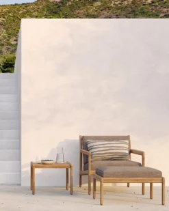 Jack fotpall outdoor teak