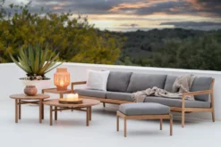 Jack fotpall outdoor teak