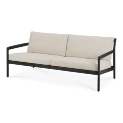 Jack 2-sits outdoor teak black