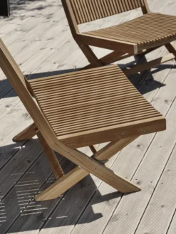 Julita teak loungefåtölj