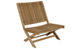 Julita teak loungefåtölj