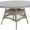 Kamomill matbord Beige/beige 130×73 cm