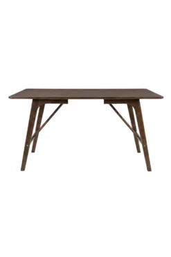 Kaseidon Rektangulära Matbord 120×80 Mörkbrun